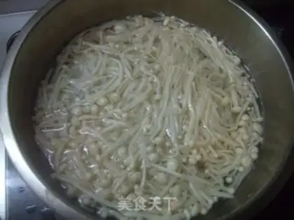 Make Spicy cold mushroom step 2