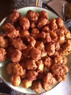 Make Fried pork and vegetable meatballs step 5