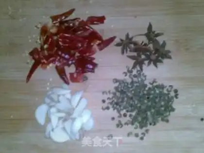 Make Spicy scallop step 1