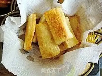 Make Pan-fried rice cakes step 6