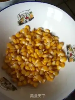 Make corn cake step 1