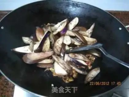 Make Sauted eggplant in sauce step 9