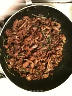 Make Cumin chicken gizzards step 4