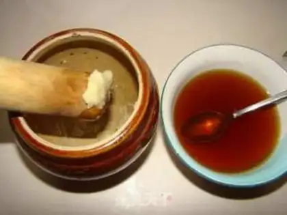 Make Sesame sauce beans step 3