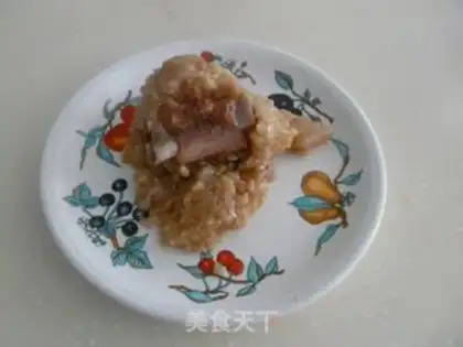 Make Ribs and rice dumplings step 5