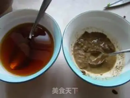 Make Sesame sauce beans step 4