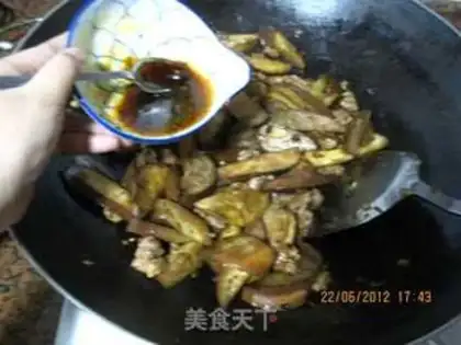 Make Sauted eggplant in sauce step 11