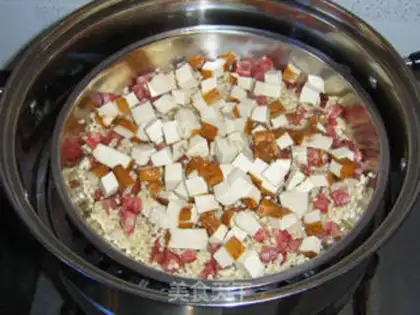 Make glutinous rice step 9