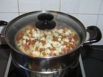 Make glutinous rice step 10