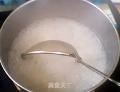 Make Banana milk sago dew step 4