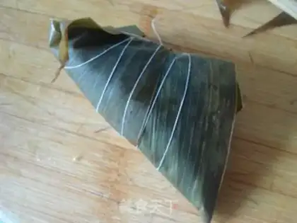 Make yam rice dumplings step 11