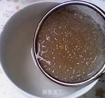 Make Banana milk sago dew step 8