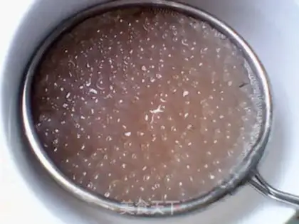 Make Banana milk sago dew step 9