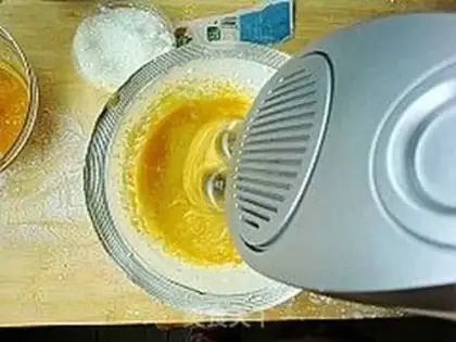 Make yogurt cake step 3