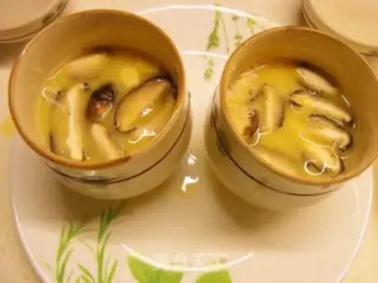 Make Japanese tea bowl steaming step 7