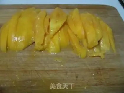 Make Orange juice pork fillet roll step 2
