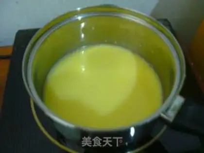Make Fishing yams with fresh corn juice step 3