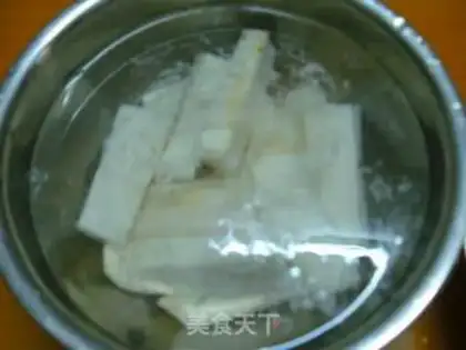 Make Fishing yams with fresh corn juice step 5