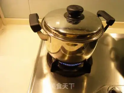 Make Japanese tea bowl steaming step 11