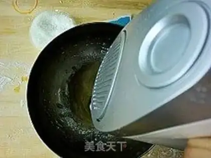 Make yogurt cake step 8