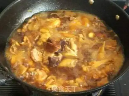 Make Family version of Xinjiang saute chicken step 9