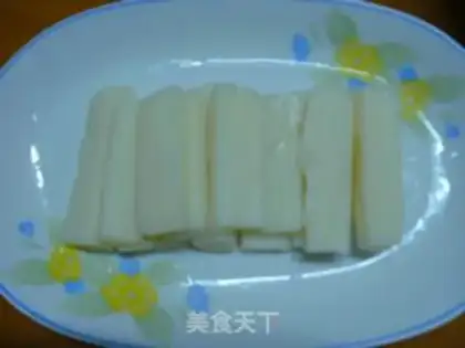 Make Fishing yams with fresh corn juice step 7