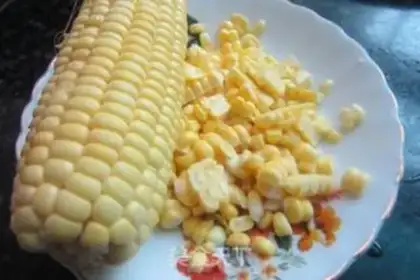 Make Sweet corn fried rice step 0