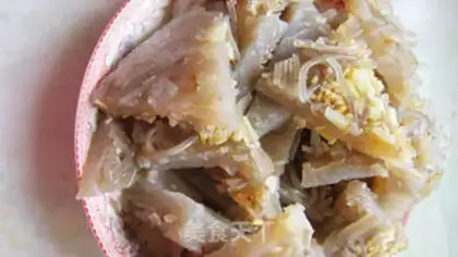 Make Spicy fried skin dregs step 5