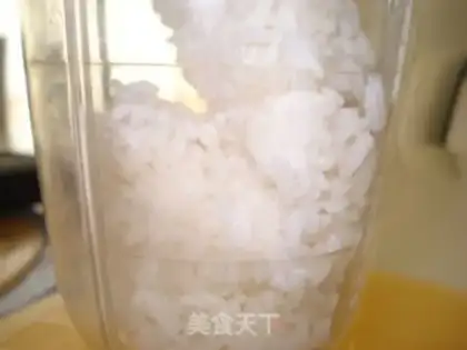 Make Rice ice cream step 1
