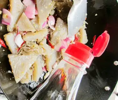 Make Spicy fried skin dregs step 10