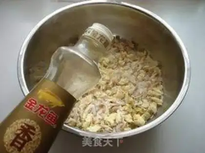 Make Radish shrimp skin and egg dumplings step 11