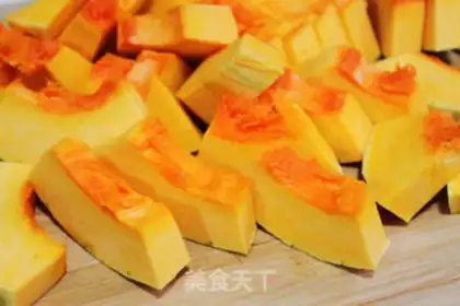 Make stir-fried shrimps with pumpkin step 0