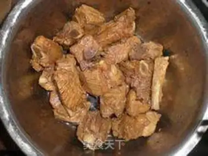 Make sweet and sour pork ribs step 1