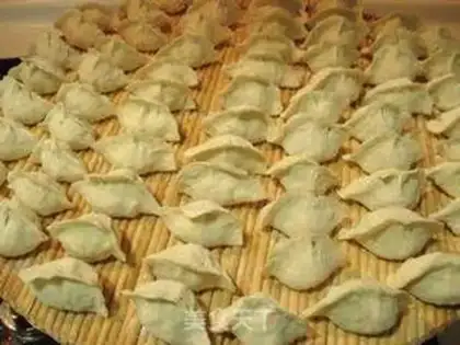 Make Radish shrimp skin and egg dumplings step 19