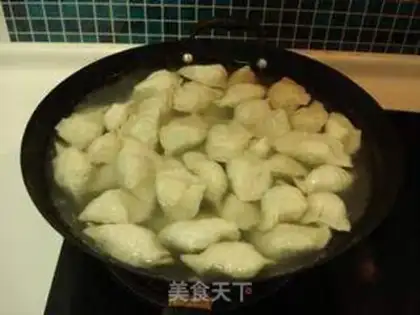 Make Radish shrimp skin and egg dumplings step 20
