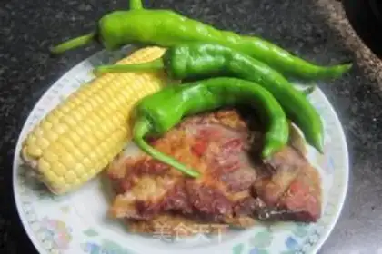 Make stir-fried bacon with sweet corn step 0