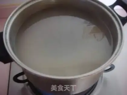 Make Mushroom chicken breast porridge step 2