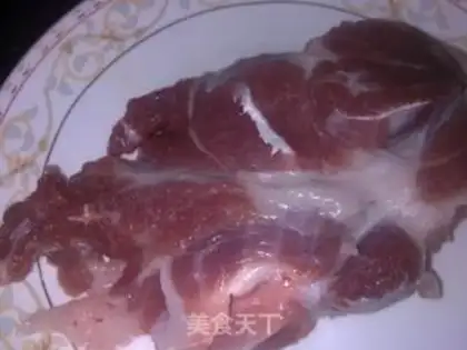 Make stir-fried pork with dried radish step 0