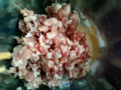 Make Mushroom pork bun step 4