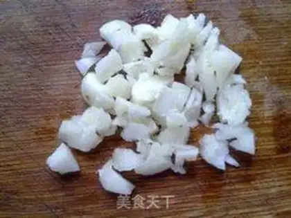 Make Chop pepper mixed with edamame step 3