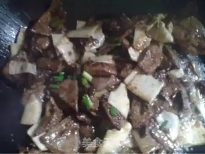 Make fried pork liver in sauce step 9