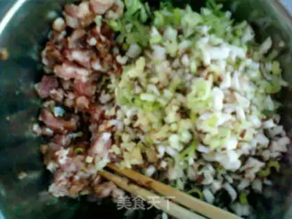 Make Mushroom pork bun step 6