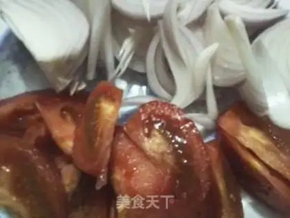 Make fried rice cake step 1