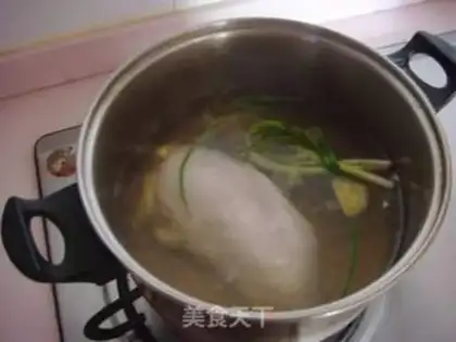 Make Mushroom chicken breast porridge step 5