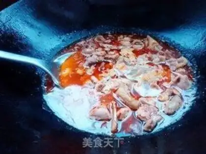 Make Konjac chicken leg meat step 5