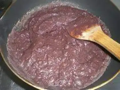 Make Homemade bean paste filling step 4