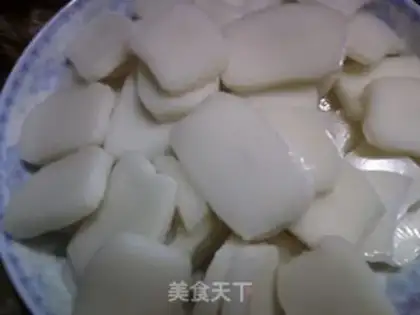 Make fried rice cake step 3