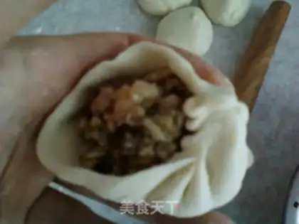 Make Mushroom pork bun step 10