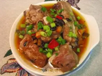 Make Steamed pork ribs in Cantonese soy sauce step 11