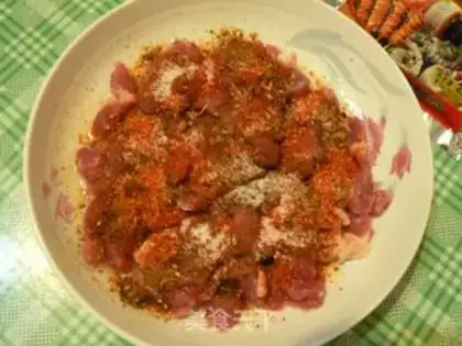 Make the kebabs step 1